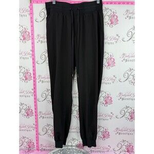 Anko pants Black Drawstring Joggers stretchy soft comfy